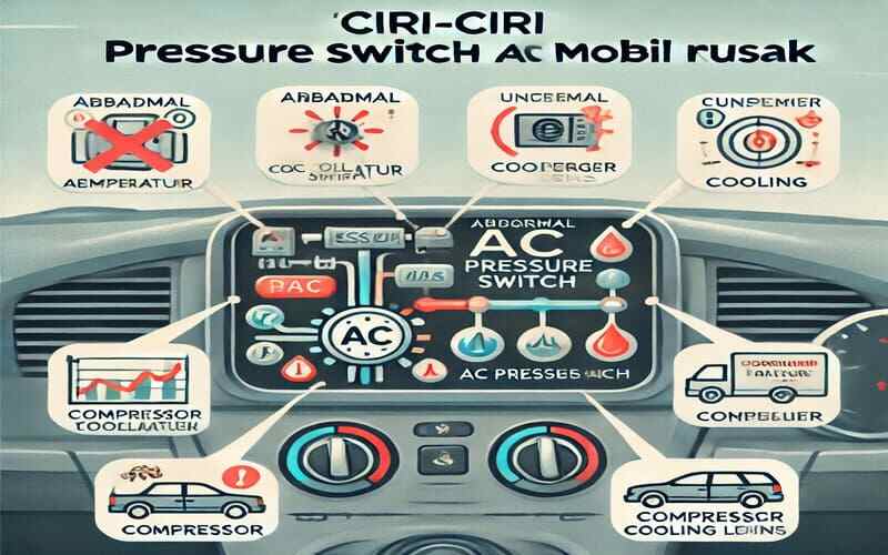 Ciri-Ciri Pressure AC Mobil Rusak 1