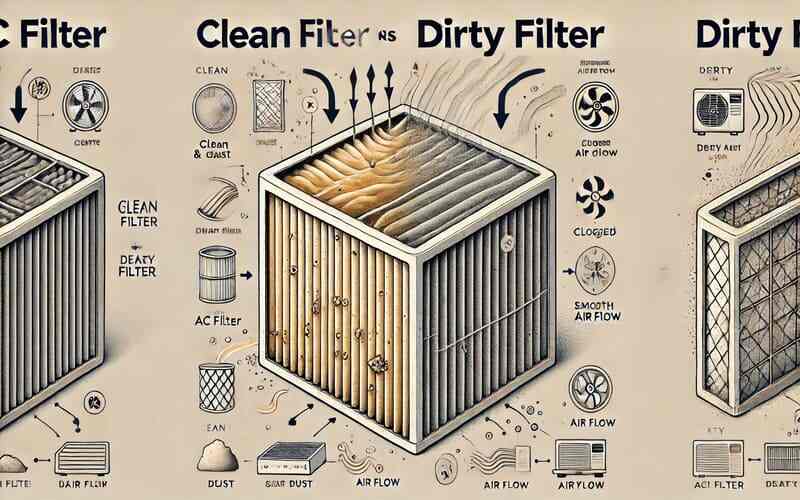 Filter AC Kotor Filter AC Kotor