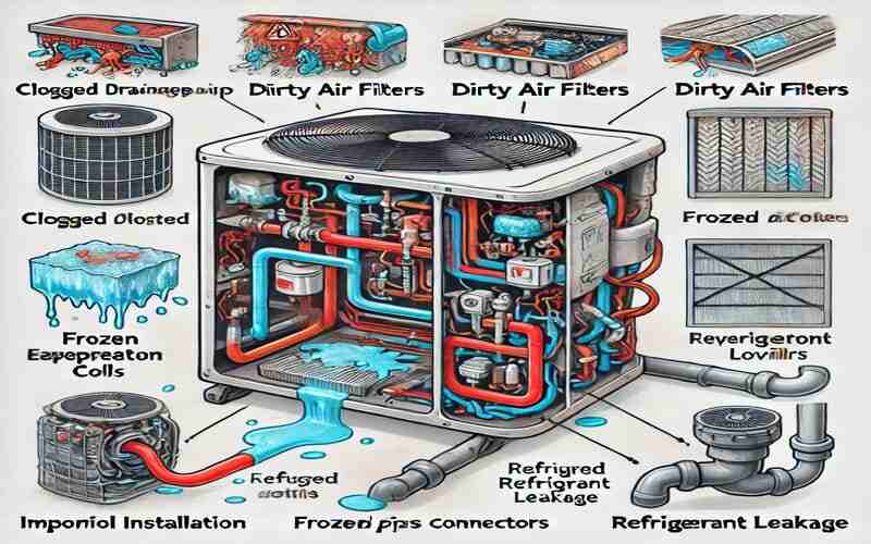 Apa Penyebab AC Bocor Apa Penyebab AC Bocor