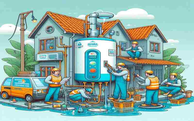 Service Water Heater Malang